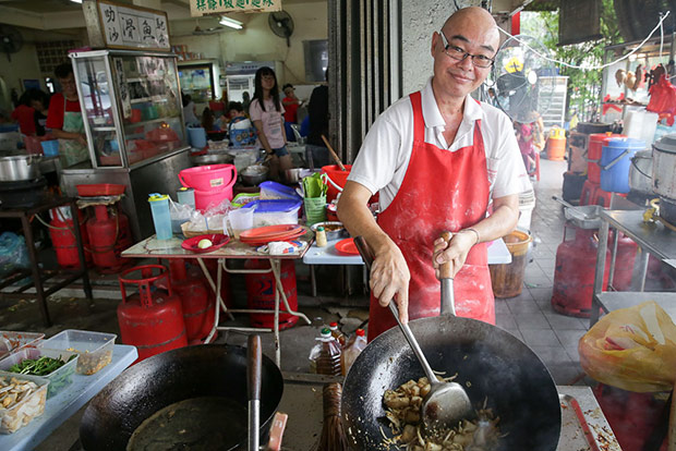 Albin Chong picked up cooking out of his own interest after he gave up his construction worker job.
