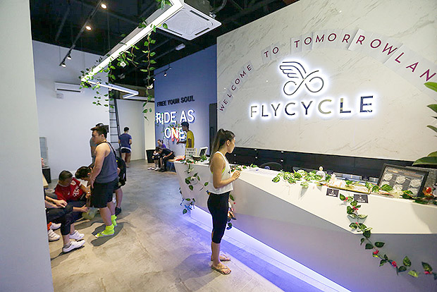 Flycycle is not even officially opened yet but already has a good number of regular clients.