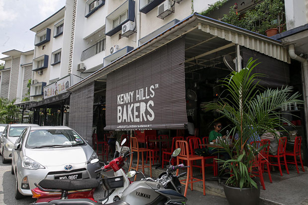 Previously one lot, the dining space outside has also been expanded at Kenny Hills Bakers.