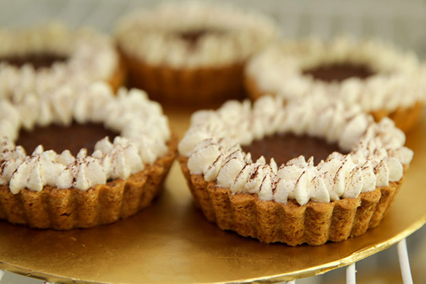 Break that diet with an awesome salted caramel chocolate tart.