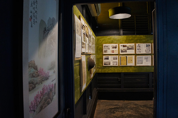 Mansion 1969 supports local artists by offering them a free space to exhibit and sell their works.