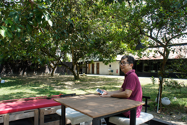 Dr Ser Wue Hiong grow up in this house in Jenjarom.