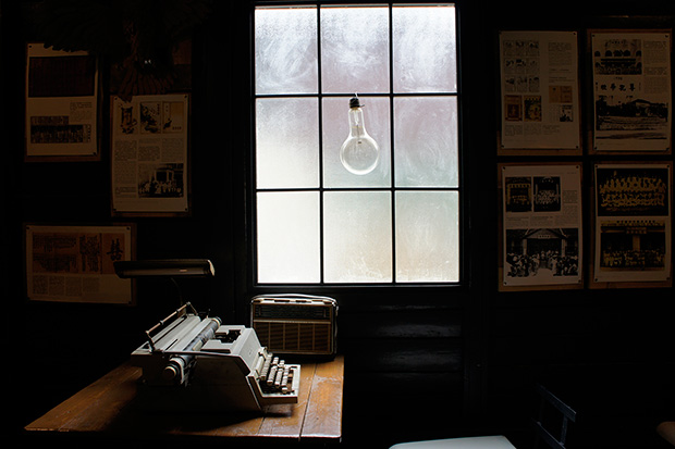 This spot by the window is the most photographed corner of Mansion 1969.