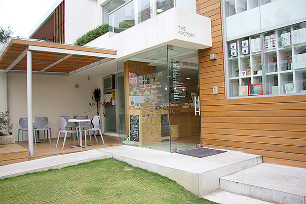 The Factory Roastery is home to local coffee roasters Mojo Coffee.