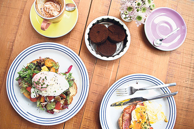 Juggler Café’s Aussie-style brunch fare.