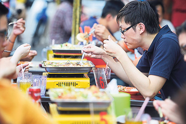 Addictive! You can’t stop spooning that broth and eating it with your plate of rice.