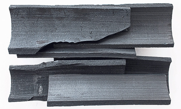 The water goes through seven filters which includes the use of activated charcoal.