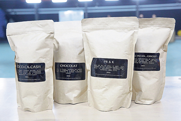 Unique and delicious, The Kettlebowl granola comes in four flavours.