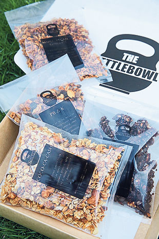 Try all the flavours of granola by The Kettlebowl in this set.