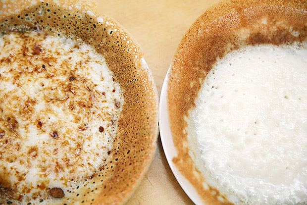 The star of Love Mom Restaurant is their appams.