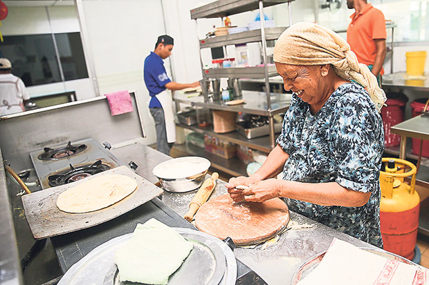 The restaurant also hires old folks to give them a second chance in life.