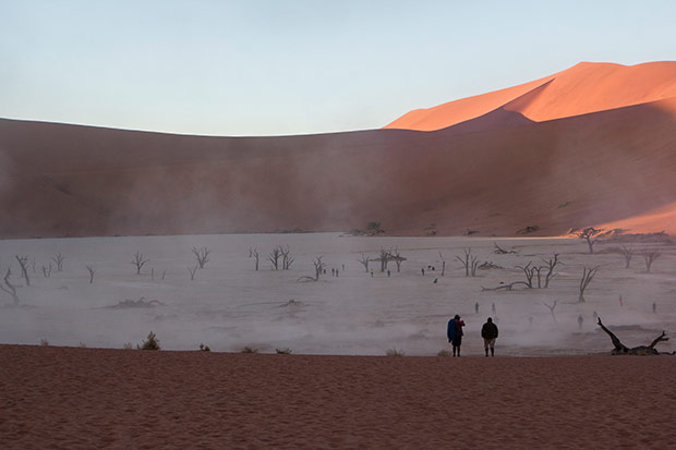 The Deadvlei — a “white lake in the desert”