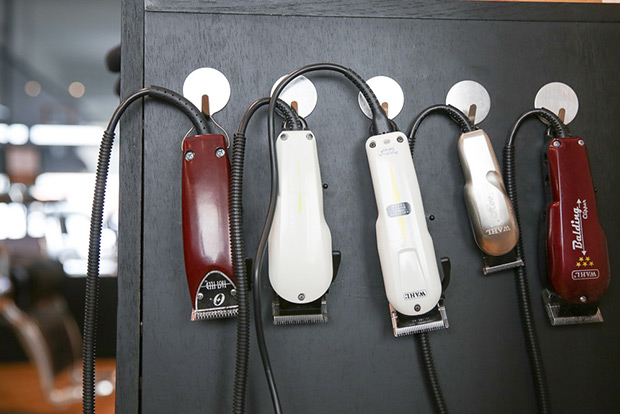 Tan uses a wide array of hair clippers.