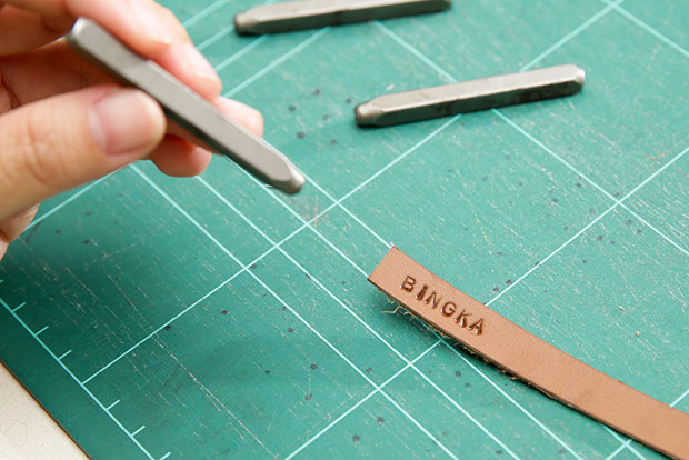 Bingka’s brand tags adorn their pouches.