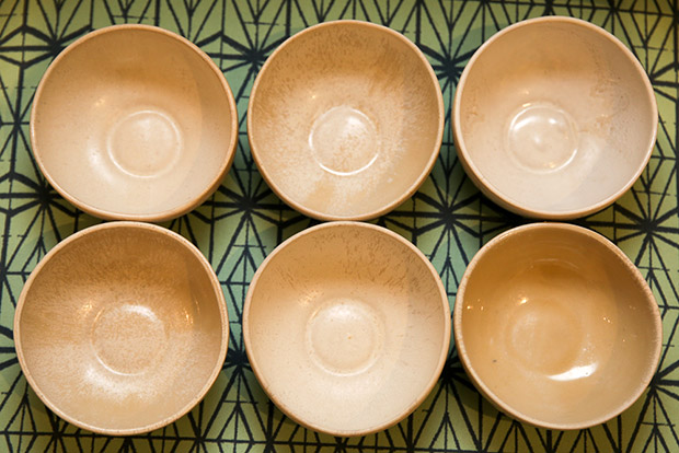 They may look the same but no two pieces are exactly alike.