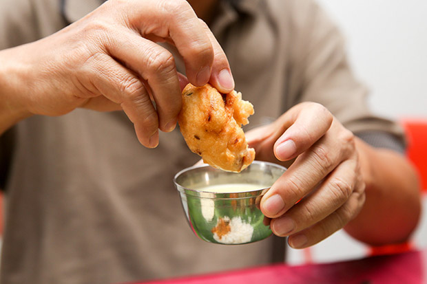 On Friday, dip your vadai in the creamy payasam.