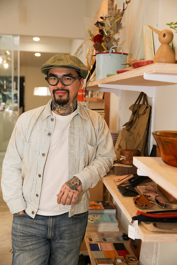 Unagi Wong is the shy owner of Wanpi 玩皮, a homegrown leather brand.