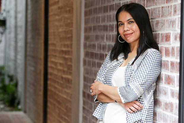 Juliana Ibrahim from The Map Hatter is crazy about maps that even her underwear has a map design.