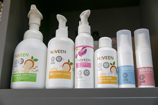 Naveen from Taiwan is an organic and halal brand that also has hair care and body care products.