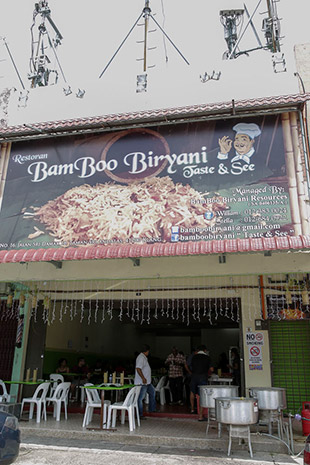 Look for the eatery at Taman Andalas in Klang.