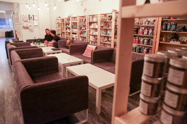 Spend some time at Rawsome HQ doing yoga, enjoy a meal or shop at the retail section.