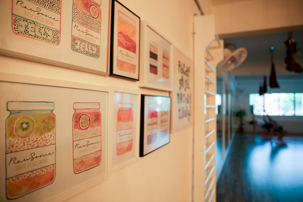 These chia seed illustrations are drawn by the talented Gladys Simpson.