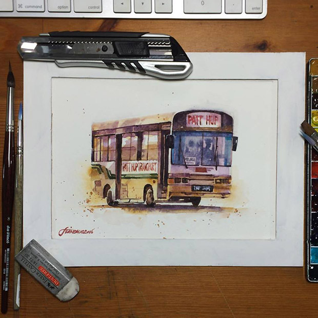 Recognise this bas sekolah?