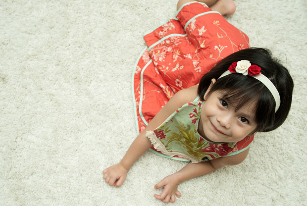 Little girls will love the hand sewn floral hair accessories from thelittlekrl.