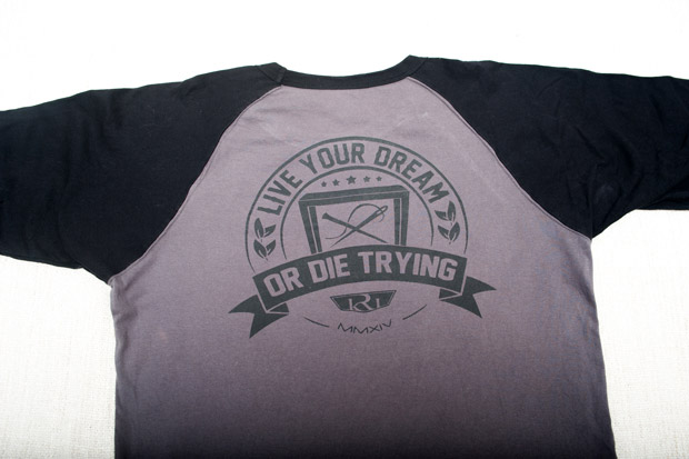 Khairul created these unisex T-shirts to reward their customers for supporting the brand.