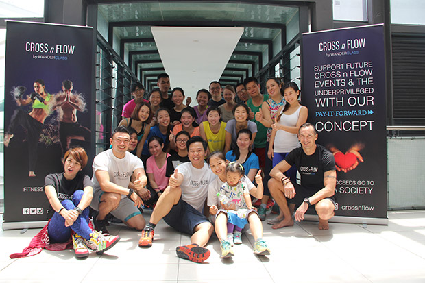 Cross n Flow is a CSR (corporate social responsibility) project that Ivan and Angel do to support underprivileged children.