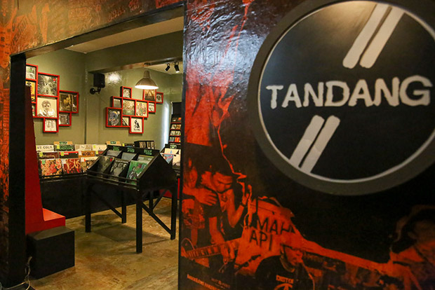 Tandang Store is a treasure trove of old vinyl records, audio cassettes and more.