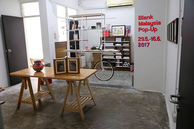 Display of works by risograph printing studio A Good Reason.