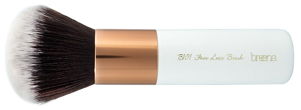 The first product Sabrina launched was the B101 Face Luxe Brush.