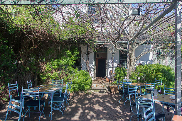 Drop by the Cape Farmhouse Restaurant for a secluded late lunch.