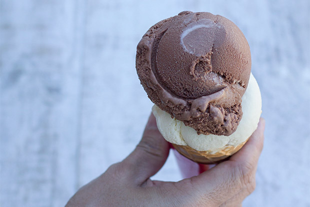 A scoop or two from JB’s Ice Cream Parlour before heading to Simon’s Town harbour.