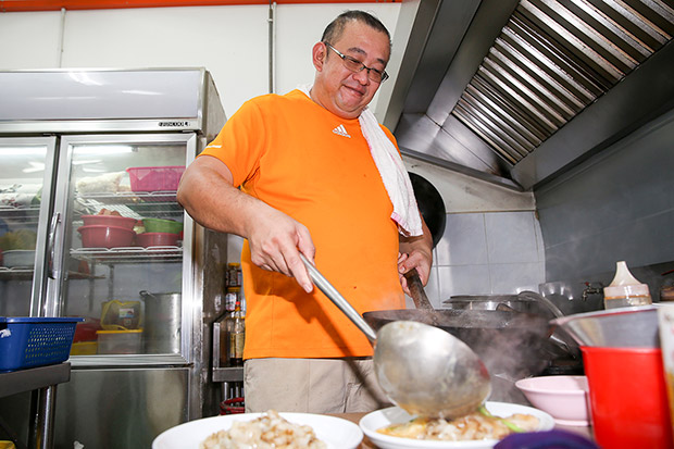 Big Sea Seafood’s owner Ngui Dai Hai hails from Sabah.