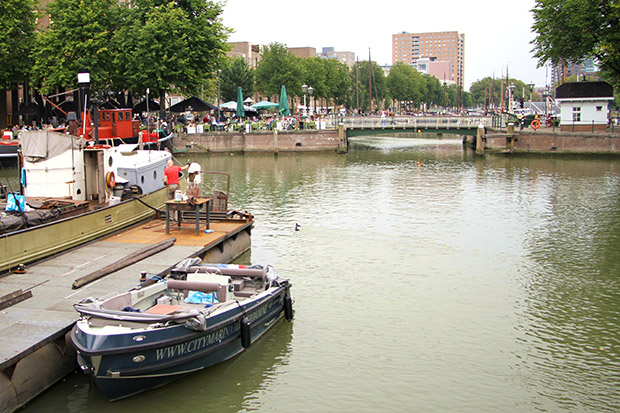 Canals and interconnected waterways link the Port of Rotterdam to the rest of the country.