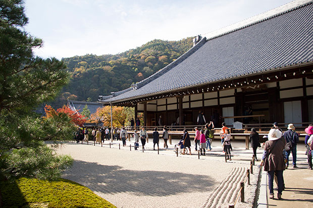 Tenryu-ji Temple in Arashiyama is one of Kyoto’s Five Great Zen Temples.