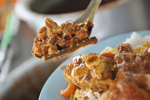 Kedai Omar’s famous daging cincang.