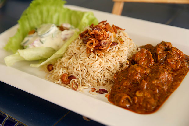 During the weekends, you may get a chance to try Azie’s specialty of pilau rice with lamb curry.