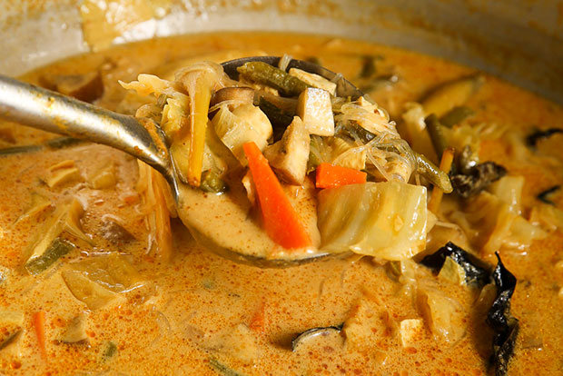 Their sayur lodeh is a mixture of styles from Azie and Azlan’s heritage.
