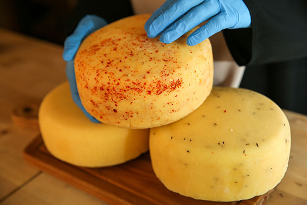 How about a cili padi or cumin flavoured cheese?