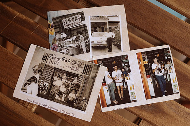 Old pictures of Kwong Wah when it was at the Medan Selera PJ Old Town and Medan Selera PJ Section 14