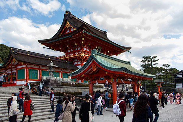 The Fushimi Inari Shrine is one of Japan’s top tourist attractions.