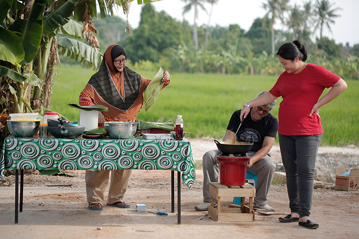 Fried Chillies’ chef Lisa Khalid picked up how to make halwa maskad, one of the endangered kuihs that is featured in the book