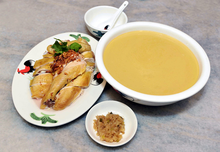 Their divine Hometown Chicken Soup has bold flavours, thanks to boiling the guinea fowl for six hours. It’s served with poached free range chicken and a fragrant young ginger dip.