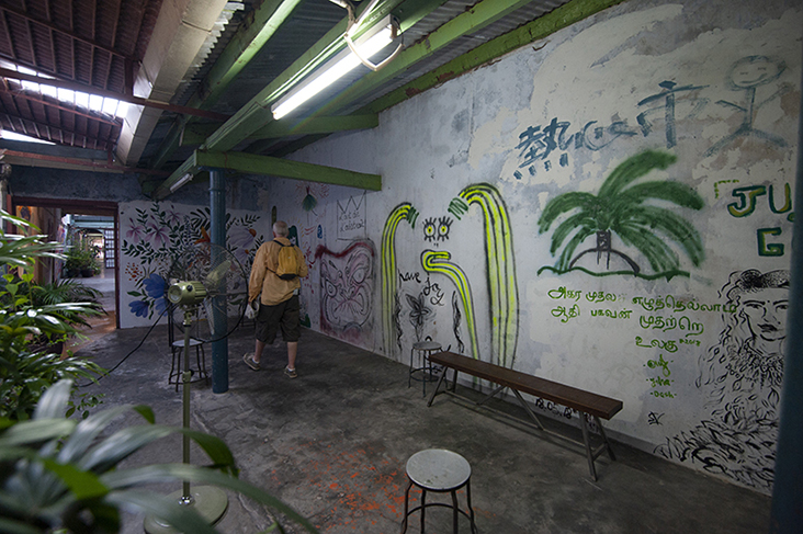 Art Lane was conceived as a public art space and a community hang out