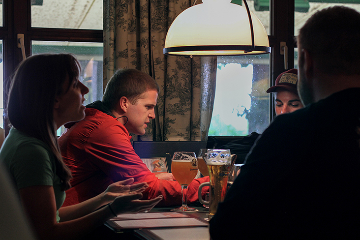 There is a strong sense of community here