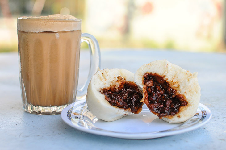 The char siu pau is good with tea or hot cup of coffee.