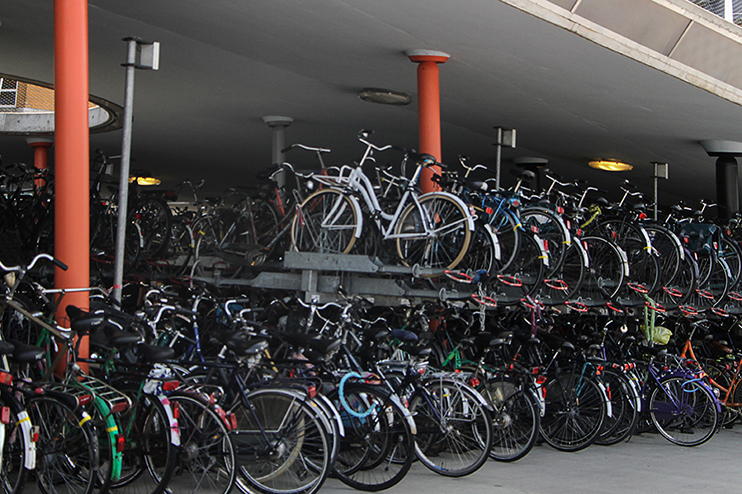 Groningen is a very bicycle-friendly city